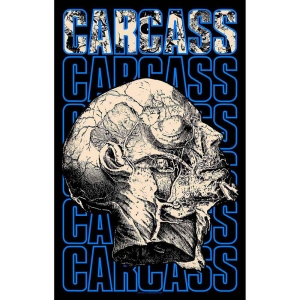 Carcass - Necro Head Textile Poster in the group MERCHANDISE / Merch / Hårdrock at Bengans Skivbutik AB (5538689)