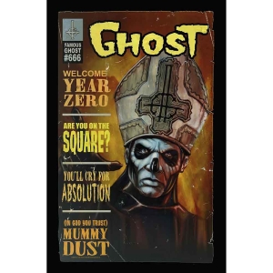Ghost - Magazine Textile Poster in the group MERCHANDISE / Merch / Hårdrock at Bengans Skivbutik AB (5538703)