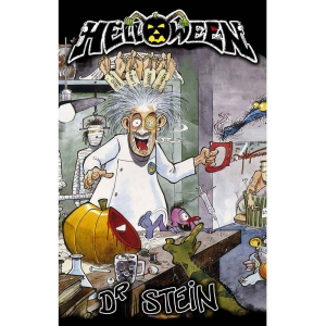 Helloween - Dr. Stein Textile Poster in the group MERCHANDISE / Merch / Hårdrock at Bengans Skivbutik AB (5538710)