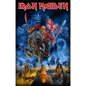 Iron Maiden - Maiden England Textile Poster in the group MERCHANDISE / Merch / Hårdrock at Bengans Skivbutik AB (5538719)