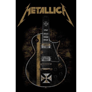 Metallica - Hetfield Guitar Textile Poster in the group MERCHANDISE / Merch / Hårdrock at Bengans Skivbutik AB (5538737)