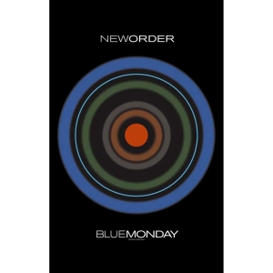 New Order - Blue Monday Textile Poster in the group MERCHANDISE / Merch / Pop-Rock at Bengans Skivbutik AB (5538751)