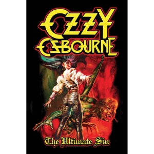 Ozzy Osbourne - The Ultimate Sin Textile Poster in the group MERCHANDISE / Merch / Hårdrock at Bengans Skivbutik AB (5538754)