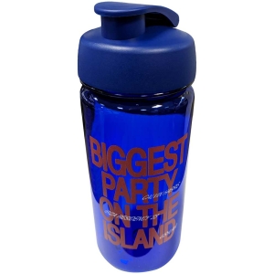 Calvin Harris - Biggest Party Blue Water Bottle in the group MERCHANDISE / Merch / Elektroniskt at Bengans Skivbutik AB (5538801)
