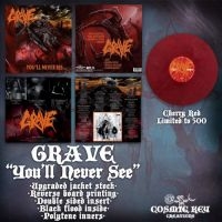 Grave - Youll Never See (Cherry Red Vinyl L in the group OUR PICKS / Friday Releases / Friday the 24th of May 2024 at Bengans Skivbutik AB (5539137)