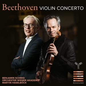 Benjamin Schmid & Orchester Wiener Akademie & Martin Haselbock - Beethoven: Violin Concerto Op. 61 / Andante Cantabile (Orch. Franz Liszt) in the group CD / Klassiskt at Bengans Skivbutik AB (5539227)