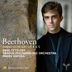 Reed Tezloff & Prague Philharmonic Orchestra - Beethoven Piano Concertos No. 4 & 5 in the group OUR PICKS / Friday Releases / Friday the 21th June 2024 at Bengans Skivbutik AB (5539229)