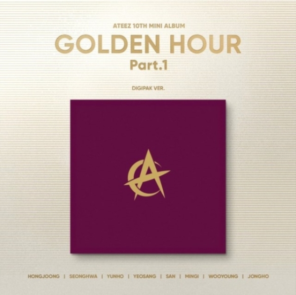 Ateez - Golden Hour : Part 1 (Digipack) (Random) in the group OUR PICKS / Friday Releases / Friday the 14th of June 2024 at Bengans Skivbutik AB (5539623)