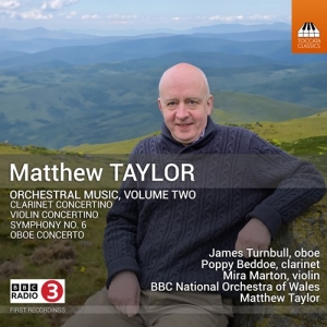 Matthew Taylor - Orchestral Music, Vol. 2 in the group CD / Upcoming releases / Classical at Bengans Skivbutik AB (5539979)