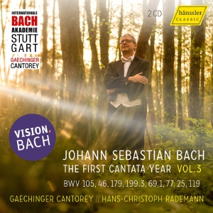 Gachinger Kantorei Hans-Christoph - Vision Bach, Vol. 3 - The First Can in the group CD / Upcoming releases / Classical at Bengans Skivbutik AB (5540023)