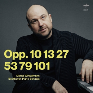 Moritz Winkelmann - Beethoven: Piano Sonatas, Opp. 10, in the group CD / Upcoming releases / Classical at Bengans Skivbutik AB (5540026)