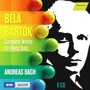 Andreas Bach - Bartok: Complete Works For Piano So in the group CD / Upcoming releases / Classical at Bengans Skivbutik AB (5540036)