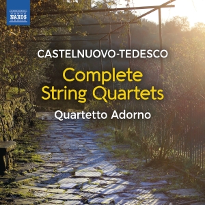Quartetto Adorno - Castelnuovo-Tedesco: String Quartet in the group CD / Upcoming releases / Classical at Bengans Skivbutik AB (5540051)