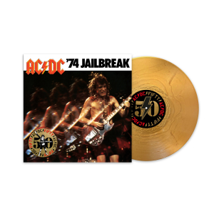Ac/Dc - 74 Jailbreak (Ltd Gold Metallic) in the group VINYL / Upcoming releases / Hårdrock,Pop-Rock at Bengans Skivbutik AB (5540496)