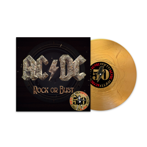 Ac/Dc - Rock Or Bust (Ltd Gold Metallic) in the group VINYL / Upcoming releases / Hårdrock,Pop-Rock at Bengans Skivbutik AB (5540500)