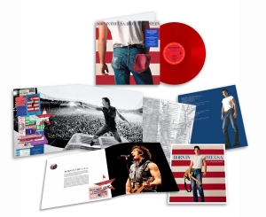 Springsteen Bruce - Born in the U.S.A. (40th Anniversary Edition) Red Vinyl in the group OUR PICKS / Friday Releases / Friday the 14th of June 2024 at Bengans Skivbutik AB (5540583)