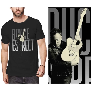Bruce Springsteen - Estreet Uni Bl    S in the group MERCHANDISE / T-shirt / Pop-Rock at Bengans Skivbutik AB (5540640r)