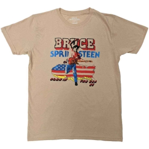 Bruce Springsteen - Born In The Usa '85 Uni Sand    S in the group Minishops / Bruce Springsteen / springsteen-merch at Bengans Skivbutik AB (5540642r)