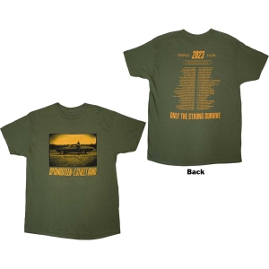 Bruce Springsteen - Tour '23 Sepia Car Uni Green    S in the group MERCHANDISE / T-shirt / Pop-Rock at Bengans Skivbutik AB (5540648r)