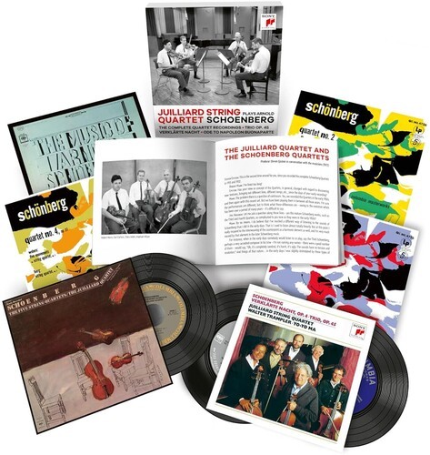 Juilliard String Quartet - The Juilliard String Quartet Plays Schoenberg in the group CD / Klassiskt at Bengans Skivbutik AB (5540672)