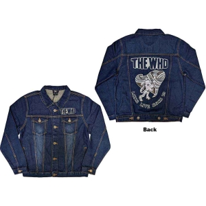 The Who - Long Live Rock Uni Denim Jacket:  in the group MERCHANDISE / Merch / Pop-Rock at Bengans Skivbutik AB (5541266r)