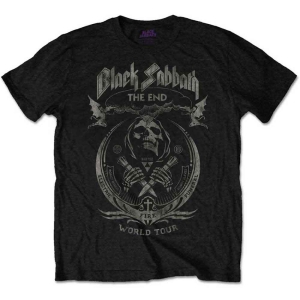 Black Sabbath - The End Mushroom Cloud Uni Bl    S in the group MERCHANDISE / T-shirt / Hårdrock at Bengans Skivbutik AB (5541507r)