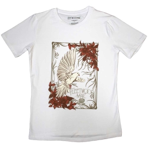 Fleetwood Mac - Dove Lady Wht    S in the group MERCHANDISE / T-shirt / Pop-Rock at Bengans Skivbutik AB (5541626r)