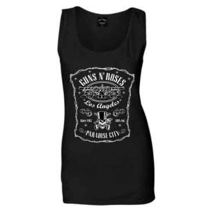 Guns N Roses - City Lady Bl Vest:  L in the group MERCHANDISE / T-shirt / Hårdrock at Bengans Skivbutik AB (5541667)