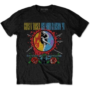 Guns N Roses - Uyi Circle Splat Uni Bl  2Xl in the group MERCHANDISE / T-shirt / Nyheter / Hårdrock at Bengans Skivbutik AB (5542070)