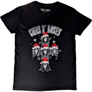Guns N Roses - Appetite Christmas Uni Bl    S in the group MERCHANDISE / T-shirt / Hårdrock at Bengans Skivbutik AB (5542228r)