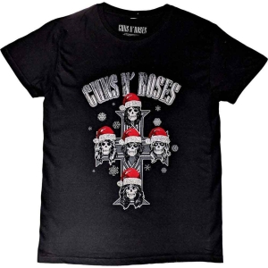 Guns N Roses - Appetite Christmas Uni Bl T-Shirt in the group MERCHANDISE / T-shirt / Nyheter / Hårdrock at Bengans Skivbutik AB (5542228r)
