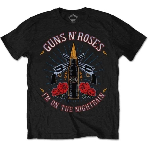 Guns N Roses - Night Train Uni Bl    S in the group MERCHANDISE / T-shirt / Hårdrock at Bengans Skivbutik AB (5542263r)