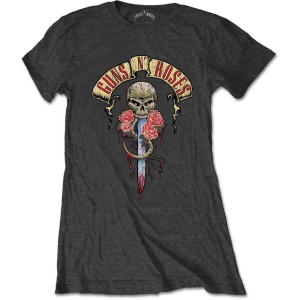 Guns N Roses - Dripping Dagger Lady Char    S in the group MERCHANDISE / T-shirt / Hårdrock at Bengans Skivbutik AB (5542264r)