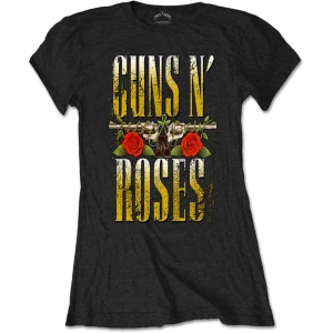Guns N Roses - Big Guns Lady Bl    S in the group MERCHANDISE / T-shirt / Nyheter / Hårdrock at Bengans Skivbutik AB (5542266r)
