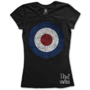 The Who - Target Distress Lady Bl    S in the group MERCHANDISE / T-shirt / Pop-Rock at Bengans Skivbutik AB (5542584r)