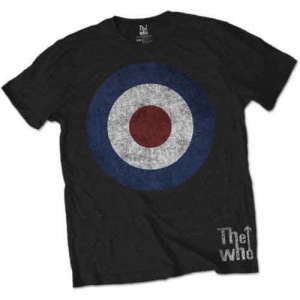 The Who - Target Distress Uni Bl    S in the group MERCHANDISE / T-shirt / Nyheter / Pop-Rock at Bengans Skivbutik AB (5542585r)