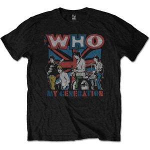 The Who - My Generation Sketch Uni Bl    S in the group MERCHANDISE / T-shirt / Nyheter / Pop-Rock at Bengans Skivbutik AB (5542599r)