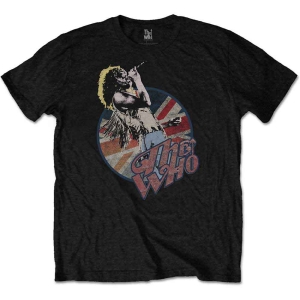 The Who - Vtge Roger Pose Uni Bl    S in the group MERCHANDISE / T-shirt / Nyheter / Pop-Rock at Bengans Skivbutik AB (5542603r)