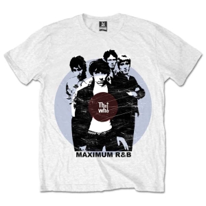The Who - Packaged Maximum R&B Uni Wht    S in the group MERCHANDISE / T-shirt / Nyheter / Pop-Rock at Bengans Skivbutik AB (5542619r)