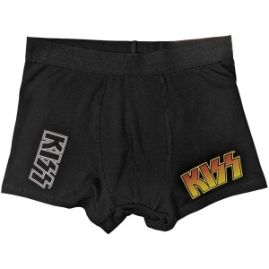 Kiss - Classic Logo Uni Bl Boxers:  in the group MERCHANDISE / Merch / Hårdrock at Bengans Skivbutik AB (5542953r)