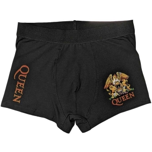 Queen - Classic Crest Uni Bl Boxers:  in the group MERCHANDISE / Merch / Pop-Rock at Bengans Skivbutik AB (5542960r)