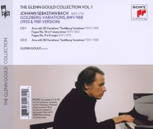 Gould Glenn - Plays Bach: Goldberg Variations 1955 & 1981 (2CD) in the group CD / Klassiskt,Övrigt at Bengans Skivbutik AB (554316)