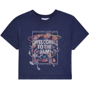 Space Jam 2 - Welcome To The Jam Lady Navy Crop Top:  in the group OTHER / MK Test 5 at Bengans Skivbutik AB (5543182r)