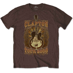 Eric Clapton - Tour 2008 Uni Brown in the group MERCHANDISE / T-shirt / Pop-Rock at Bengans Skivbutik AB (5543560)