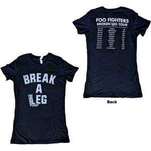 Foo Fighters - Break A Leg Lady Bl   (S) in the group MERCHANDISE / T-shirt / Pop-Rock at Bengans Skivbutik AB (5543707)