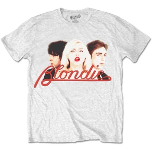 Blondie - Parallel Lines Halftone Uni Wht  in the group MERCHANDISE / T-shirt / Nyheter / Pop-Rock at Bengans Skivbutik AB (5543864r)