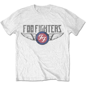 Foo Fighters - Flash Wings Uni Wht  in the group MERCHANDISE / T-shirt / Nyheter / Pop-Rock at Bengans Skivbutik AB (5543928r)