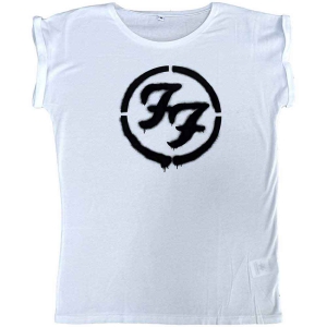 Foo Fighters - Rock's Not Dead Lady Wht  in the group MERCHANDISE / T-shirt / Nyheter / Pop-Rock at Bengans Skivbutik AB (5543959r)