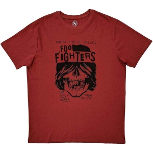 Foo Fighters - Sf Valley Uni Red  in the group MERCHANDISE / T-shirt / Nyheter / Pop-Rock at Bengans Skivbutik AB (5543985r)
