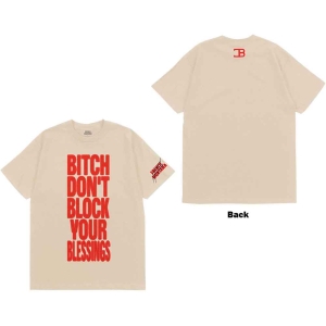 French Montana - Don't Block Your Blessings Uni Natrl in the group MERCHANDISE / T-shirt / Nyheter / Pop-Rock at Bengans Skivbutik AB (5543988r)